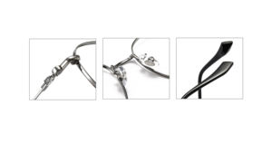 Lunettes de soleil en titane unisexes polarisées UV400 rondes vintage noires légères rétro confortables à monture intégrale pour l'extérieur - Product Image 6