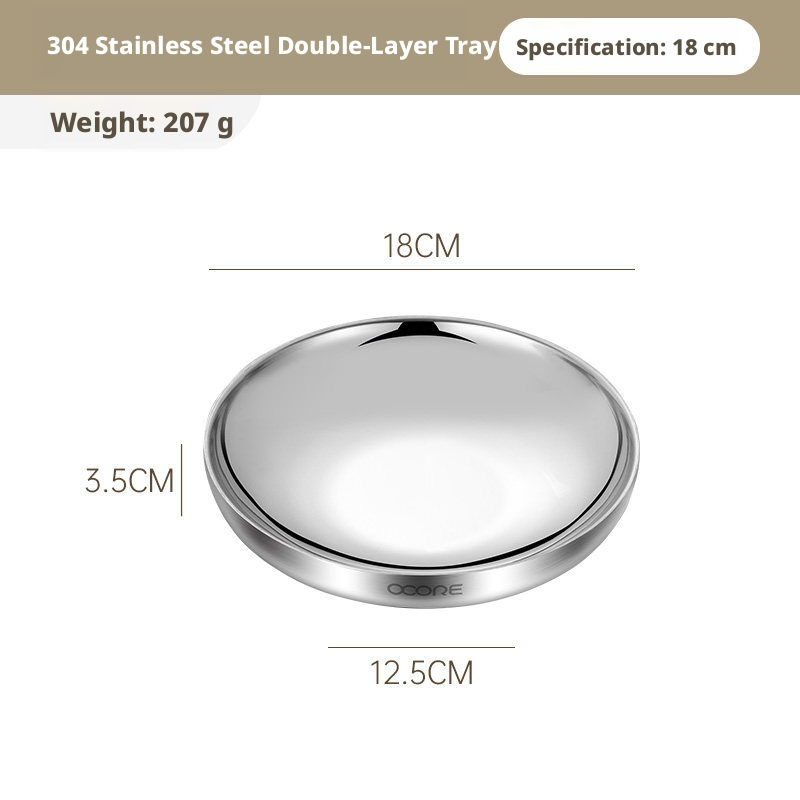 304 plaque double isolation 18cm