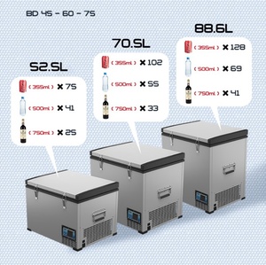 Alpicool BD <span class=keywords><strong>45L</strong></span> Nhanh Chóng Làm Mát Lạnh Xe Thịt Ngực Tủ Lạnh Dc12 24 Volt Tủ Lạnh Và Tủ Đông - Product Image 5