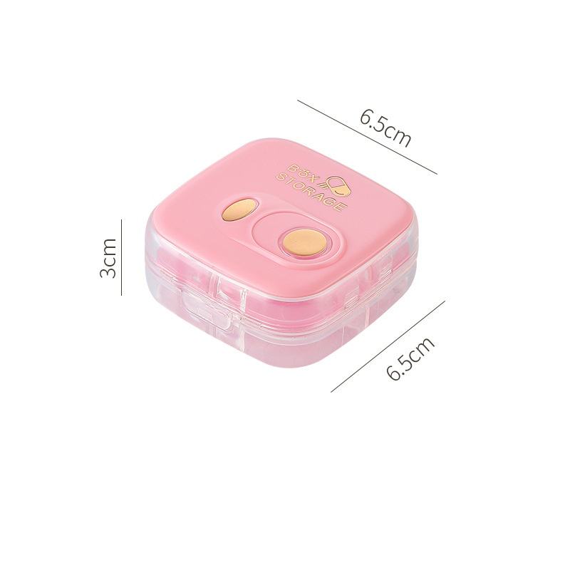 Ht0023982-petite boîte à pilules-rose-240 boîtes