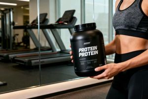 Proteína de suero de leche en polvo 80% para adultos OEM Healthcare para crecimiento muscular y aumento de peso - Product Image 4