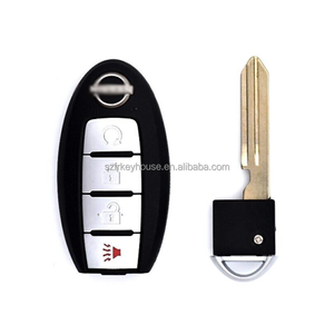 Giá thích hợp chất lượng hàng đầu Nissan đá 2019-2022 3 + 1 nút 433Mhz Keyless-Go chìa khóa thông minh Fob PN 285e3-6xr5a 4A chip FCC ID kr5txn1 - Product Image 2