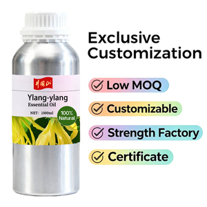 Huile Essentielle d'Ylang-Ylang Biologique Non Diluée, Huile Végétale Naturelle pour l'Équilibre de l'Humeur, Soulagement du Stress, Soin de la Peau, Matière Première pour Parfums - Product Image 2