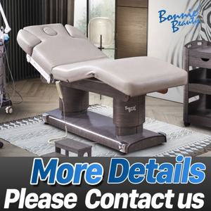 BonnieBeauty Electric <b>Adjustable</b> Spa Wooden Massage Table&facial Bed Electric Treatment Chair Facial Bed - Product Image 3
