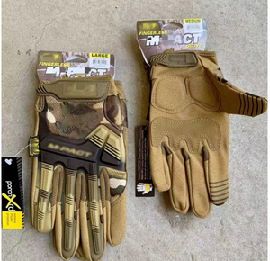 Guantes Tácticos para Motocicleta DFG1031 Verde Caqui, Amarillo Caqui y Rojo, Resistentes al Viento, con Diseño Impreso, Promoción, Pantalla Táctil - Product Image 5