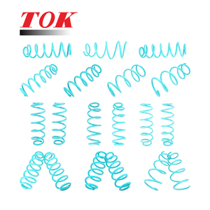 TOK Vente en gros <span class=keywords><strong>de</strong></span> ressorts hélicoïdaux <span class=keywords><strong>de</strong></span> suspension arrière personnalisés <span class=keywords><strong>de</strong></span> haute qualité pour amortisseurs automobiles en acier - Product Image 4