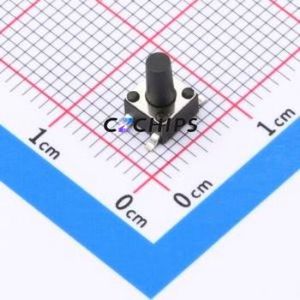 TS-1109S-C-I Tactile Switch SMD-4P,4.5x4.5mm Switch Single Pole Single Throw Round Button 2.6N Vertical Mount - Product Image 1