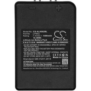 Batería de Iones de Litio Cameron Sino LPM02 7.4V 1400mAh Fabricada en Italia para Maquinaria de Construcción - Product Image 1