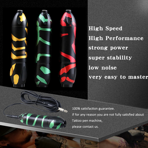 Kit de Máquina de Tatuaje Rotativa Profesional Portátil de Aleación de Aluminio con Fuente de Alimentación y Pluma Inalámbrica - Product Image 4
