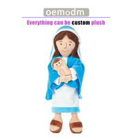 Peluche de jésus personnalisée fabricant de poupées oreillers en peluche peluche jésus jouet en peluche