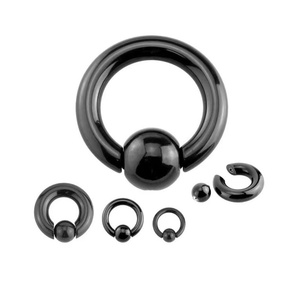 Anillo universal de acrílico con forma geométrica, estilo minimalista europeo-americano, de gran tamaño, para <span class=keywords><strong>piercing</strong></span> de nariz, transfronterizo. - Product Image 5