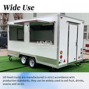 UrDream Vente de rue Poulet Rôtisserie BBQ Remorque de restauration Commercial Crêpe Taco Camion de café Snack Remorque alimentaire avec gril - Product Image 6