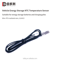 Capteur de température à thermistance NTC en feuille de nickel (10K 3950) adapté aux applications de batteries et de stockage d'énergie