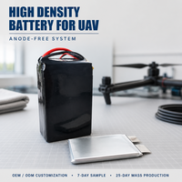 Vente en gros de cellules de batterie semi-solides sans anode 22Ah 3.85V, cellules en pochette, haute densité énergétique 500Wh/kg 600Wh/kg pour drone UAV