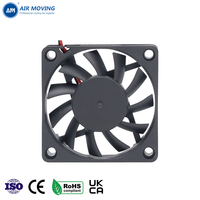 Ventilateur DC 60mm AM6010H12B 6010 60x60x10mm 12V sans balais, ultra-plat, pour le refroidissement des serveurs et des armoires d'alimentation