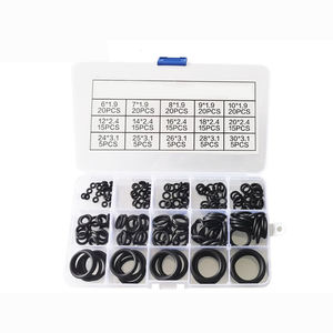Jeu de joints toriques en caoutchouc - 200 pièces, nitrile, haute pression, bande élastique, joints toriques d'étanchéité - Product Image 2