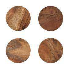 Bois rond coaster Maison & Jardin Cuisine et De Table coaster Décorer bois naturel couleur coaster pour Offre Spéciale - Product Image 6