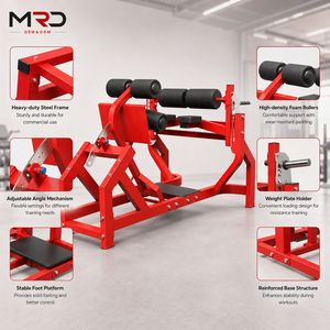 MRD-SH95 Machine Commerciale <span class=keywords><strong>de</strong></span> Musculation des Fessiers et des Hanches, Équipement Robuste d'Extension des Hanches pour la Force, Idéal pour la <span class=keywords><strong>Salle</strong></span> <span class=keywords><strong>de</strong></span> <span class=keywords><strong>Sport</strong></span> - Product Image 2