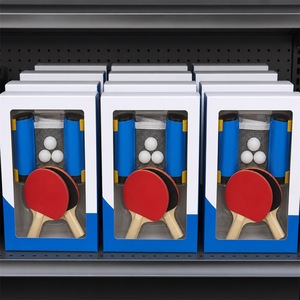 <span class=keywords><strong>Kit</strong></span> de Démarrage de Tennis de Table OEM ODM Personnalisé en Gros avec Filet à Pince, 2 Raquettes, 3 Balles et Boîte Colorée pour Débutants - Product Image 5