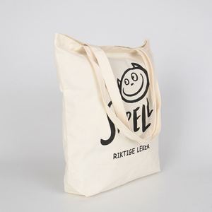 Nueva Oferta, Bolsa de Mano Personalizada con Logotipo Impreso para Mujer, Bolsas de Compras de Lona de Algodón - Product Image 4