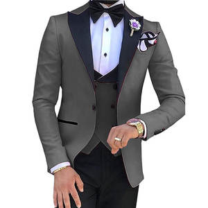 New White Good Quality Anzug Groom smen Anzug Dreiteilige Prom Kostüm Mode Herren anzüge - Product Image 1