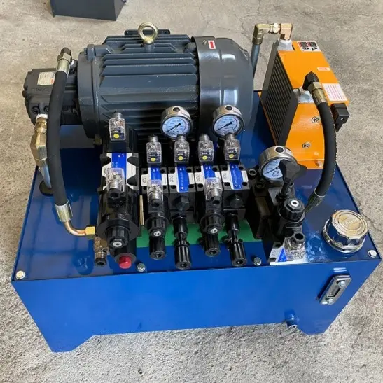 0.5HP 1HP 2HP 3HP 5HP 7.5HP 10HP 40HP Customized hydraulic power pack for cnc machine