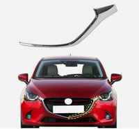 Grille inférieure de pare-chocs avant Demillon LH DA6B-50-7K0 RH DA6B-50-7J0 L&R pour feux antibrouillard, compatible MAZDA 2 Hatchback 1.5 2014-