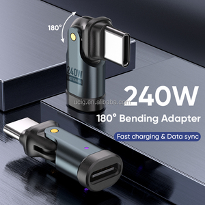 240W Type C Mini <strong>Adapter</strong> | 48V/5A Fast Charging &amp; Data Transfer <strong>USBC</strong> PD240W Connector <strong>Adapter</strong> - Product Image 5