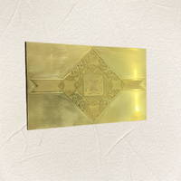 Matrices de marquage à chaud et blocs d'embossage CNC en laiton TPS DF-12-065 de haute qualité avec plaques d'impression premium