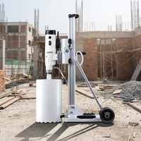 Perceuse à noyau diamanté robuste DD22 2200W avec support, machine de perçage humide pour béton, pour la construction et l'ingénierie