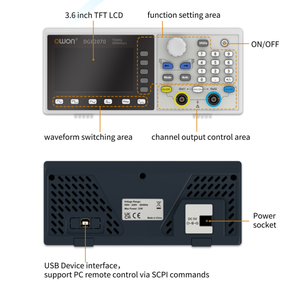<b>OWN</b> DEG2035 35MHZ Double Channel Signal Generator - Product Image 6