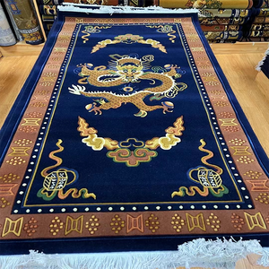 Siêu Cashmere Chất Lượng Len Thảm Tây Tạng Rửa Sạch Khắc Rìa Phòng Khách Nepal Đền Hội Trường Khu Vực Thảm - Product Image 1