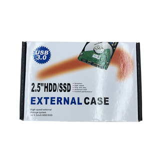 2.5 "HDD Bên ngoài trường hợp khó khăn hợp kim + nhựa đen CE chứng nhận độ dày mới 7mm-9.5mm - Product Image 5