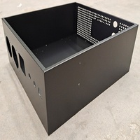 Boîtier de serveur audio électronique en alliage d'aluminium sur mesure, usinage CNC de précision, prototype rapide