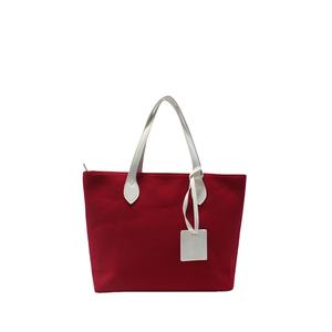OEM Прямая поставка с завода, холщовые красные повседневные женские модные ручные сумки - Product Image 2