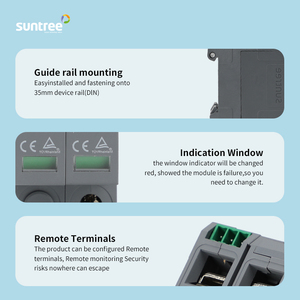 Parasurtenseur <span class=keywords><strong>triphasé</strong></span> Suntree SUP2-PV solaire DC 1000V avec certificat TUV CB - Product Image 2