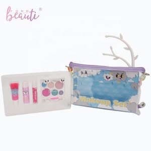 <span class=keywords><strong>Set</strong></span> di trucco personalizzato lavabile non tossico per ragazze con borsa balsamo per le labbra <span class=keywords><strong>set</strong></span> trucco per ombretti per bambini - Product Image 6