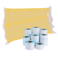 Oreiller adhésif thermofusible transparent en caoutchouc à base de PSA EVA pour étiquettes médicales de chaussures