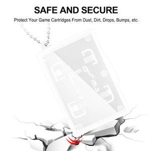 Pour Nintendo pour <span class=keywords><strong>Switch</strong></span> 2 <span class=keywords><strong>OLED</strong></span> carte boîte de <span class=keywords><strong>rangement</strong></span> en plastique TF carte mémoire porte-clés étui avec 2 cartes de jeu capacité de stockage - Product Image 6