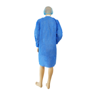 Blouse de laboratoire jetable CE EOS PP de haute qualité, unisexe, confortable, sans latex, tenue de travail conforme à la norme EN14683, taux de filtration 95% - Product Image 2