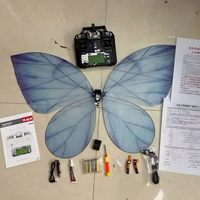 Drone papillon bionique moderne télécommandé avec LED pour mariage, anniversaire, concert, scène