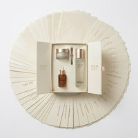 Boîte d'emballage cosmétique de luxe à double porte avec logo personnalisé, insert en papier imprimé, boîtes rigides pour coffret cadeau beauté