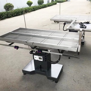 Table d'opération vétérinaire DMVT04 de qualité supérieure, à commande au pied, avec élévateur hydraulique, en forme de V, pour animaux de compagnie - Product Image 6