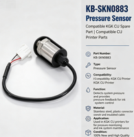 Capteur de pression KB-SKN0883 |   Pièce de rechange compatible KGK CIJ, pièces de rechange compatibles pour imprimante CIJ