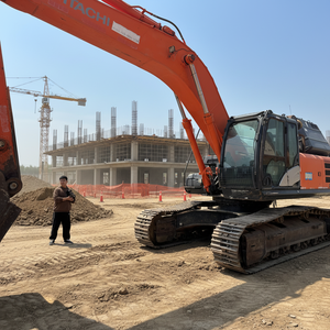 รถขุดไฮดรอลิกฮิตาชิ ZX350-5G ของแท้ ขายดี สภาพดี ไม่มีรอยรั่ว ระบบช่วงล่างสำหรับงานหนัก เครื่องยนต์ 35  กระปุกเกียร์ ปั๊ม - Product Image 1