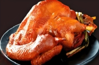 Vente en gros de poulet rôti à la chinoise, méthode de cuisson ancienne, poulet rôti de Dezhou, marque Dingkai, goût salé, texture semi-molle