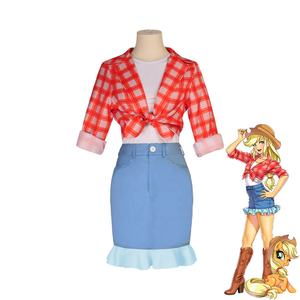 <span class=keywords><strong>My</strong></span> Little Ponyed Twilight Sparkle Applejack Fluttershy Cosplay vestido traje al por mayor - Product Image 3