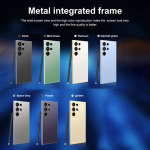 Smartphone Android 12 S24 Ultra débloqué de haute qualité, double SIM, écran HD AMOLED 90 Hz, 4+64 Go, processeur octa-core, gaming, <span class=keywords><strong>allemand</strong></span>, français, 4000 mAh - Product Image 2