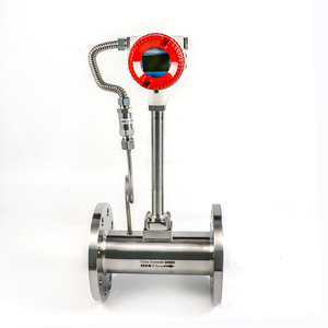 IP65 oxy Khối lượng không khí lưu lượng mét DN25 chịu nhiệt độ cao Micro pin-powered hơi Nitơ CO2 khí Vortex Flow Meter - Product Image 6