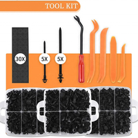 675 pièces Assortiment Clips Rivet Kit Car Body Clip Kit Avec Push In Type Rivets En Plastique Attaches Universel Auto Attache Clips ensemble